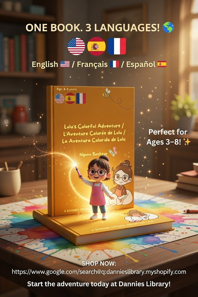 Trilingual, learning colors - Lulu's Colorful Adventure /  L'Aventure Colorée de Lulu / La Aventura Colorida de Lulu